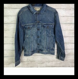 Madewell Denim Jean Jacket Trucker Coat Medium Wash Size Small